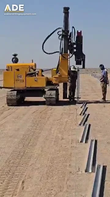 Pile Driving Machines for Photovoltaic Projects